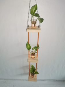 Unique Wooden Hanging Stand