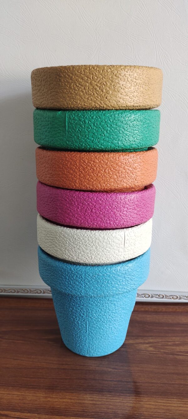 Pack of 6 Medium Fiber Pots - Image 6