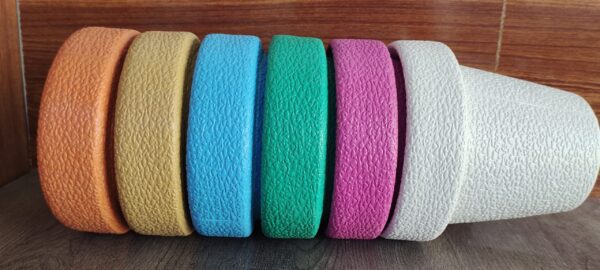 Colorful Fiber Pots 7 inches