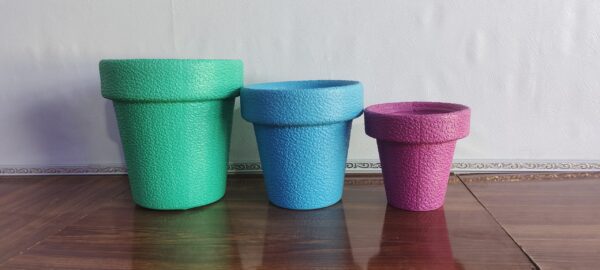 Pack of 5 Large Fiber Pots