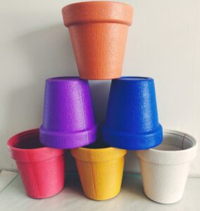Pack of 5 Extra Large Fiber Pots (Free Home Delivery)