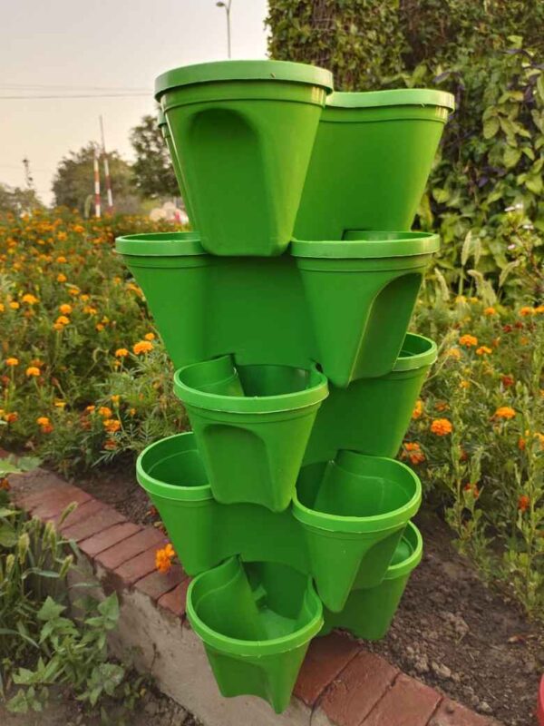 Pack of 1 Vertical Tower Green