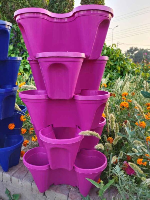 Pack of 1 Vertical Tower Pink