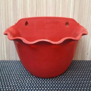 Pack of 5 Waved Wall Pots