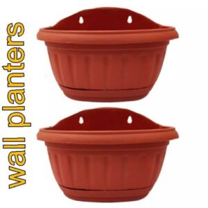 Pack of 5 Wall Pots