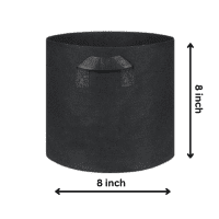 Pack of 10 Grow Bags 8x8 inch